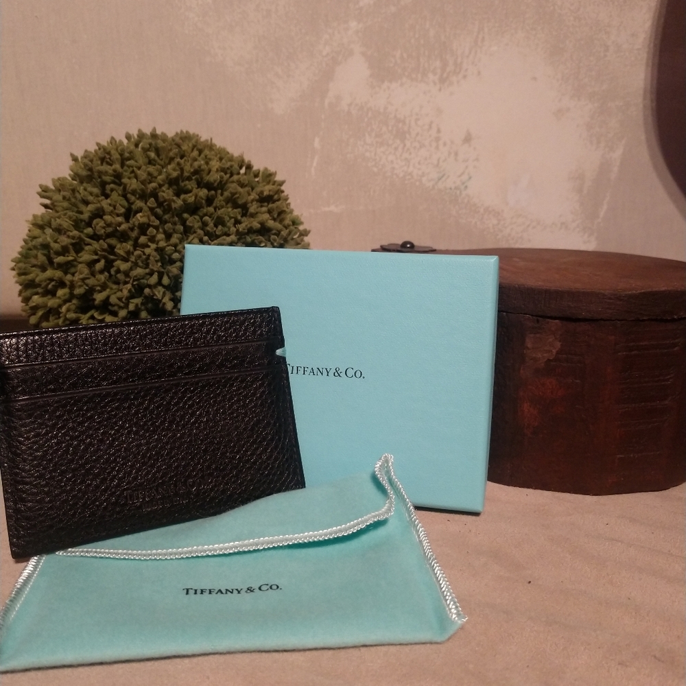 Tiffany Co card holder wallet